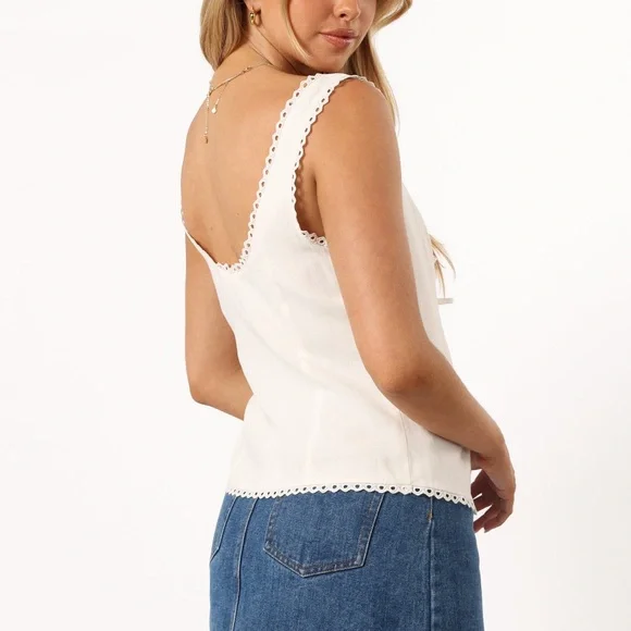 Petal & Pup RENN TOP - WHITE - Picture 4 of 7